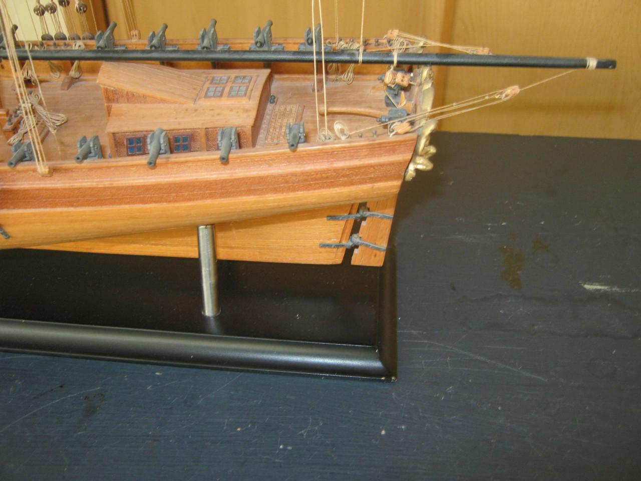 Scheepsmodel Franse brik.