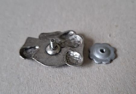 Biker Metalen Pin  GRATIS