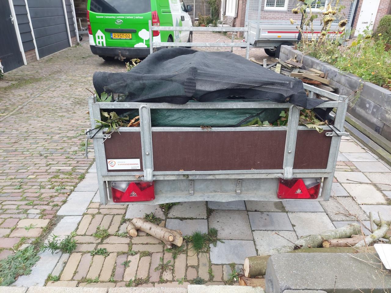 Aanhanger, loady enkelas