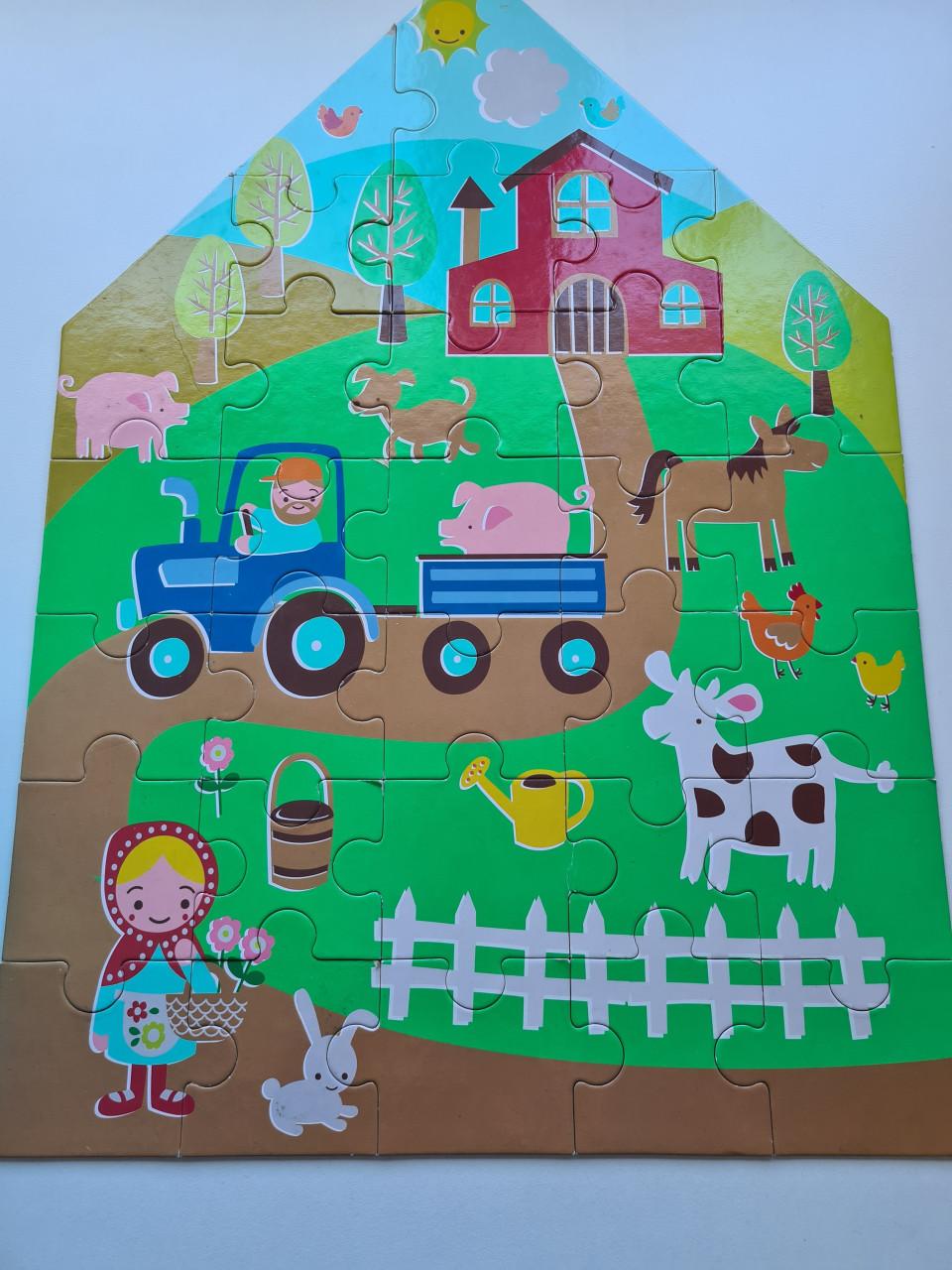 Boerderij puzzel 30 stukjes van Bieco