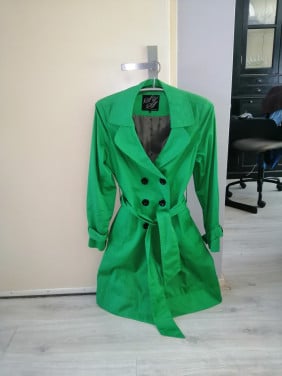 Groene damesjas