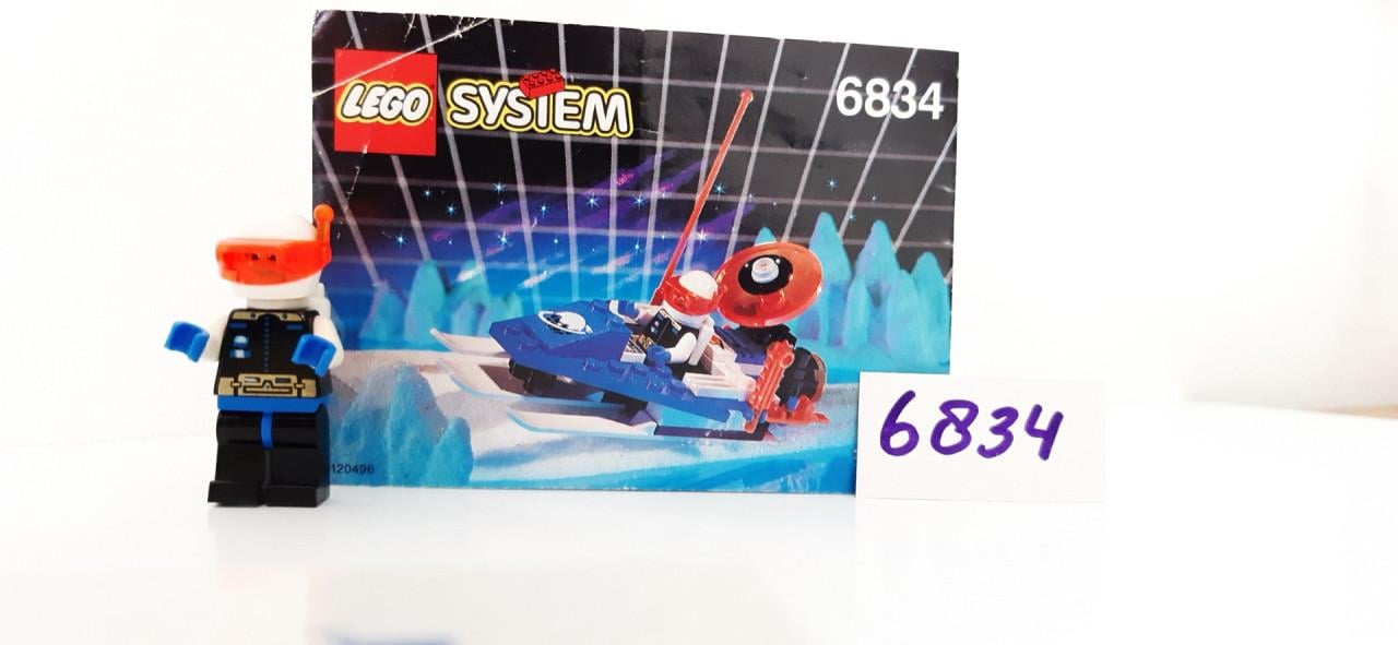 Lego 6834 ice planet celestal sled met Ice Planet Chief