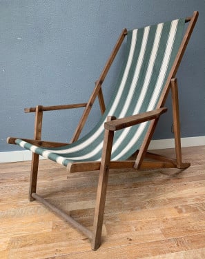 Strandstoel retro 2 stuks