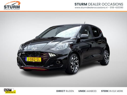 Hyundai I 10 1.0 t-gdi n line 5-zits | navigatie | camera | stuur- + stoelv