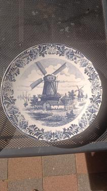 Delfts blauwe borden