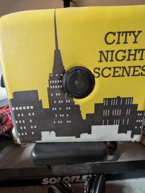 2x Poef usb Mp3 speler