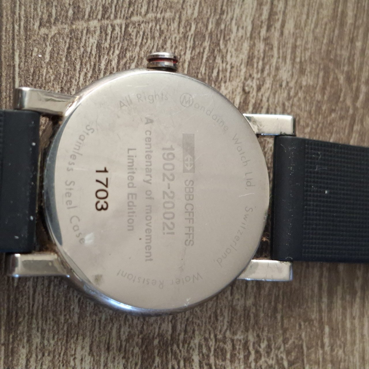 Mondaine Unisex horloge