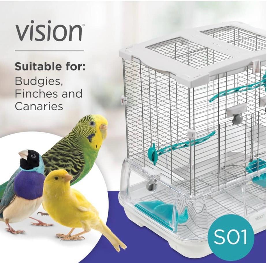 Zeer nette Vogelkooi Hagen Vision S 01