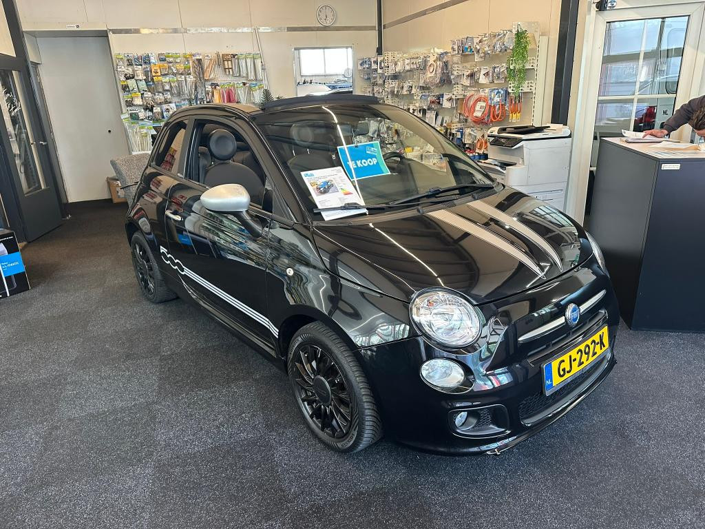 Fiat 500 C twinair 85 rock cabrio | android, jaar apk, beurt, 3 maanden gar