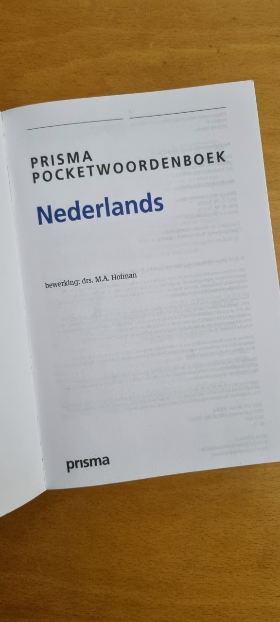Woordenboek Nederlands