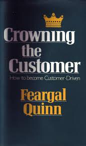 Feargal Quinn Crowning the customer
