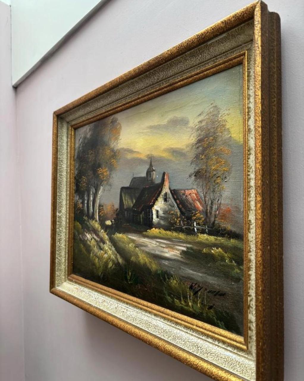 Charmant Olieverfschilderij