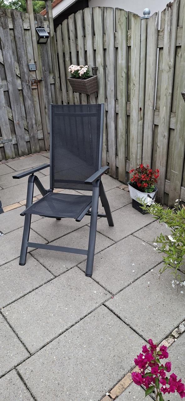 4 tuinstoelen