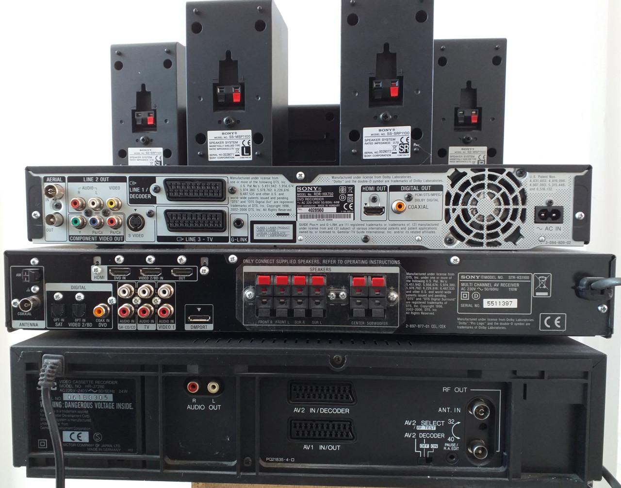 Sony surround sound systeem.