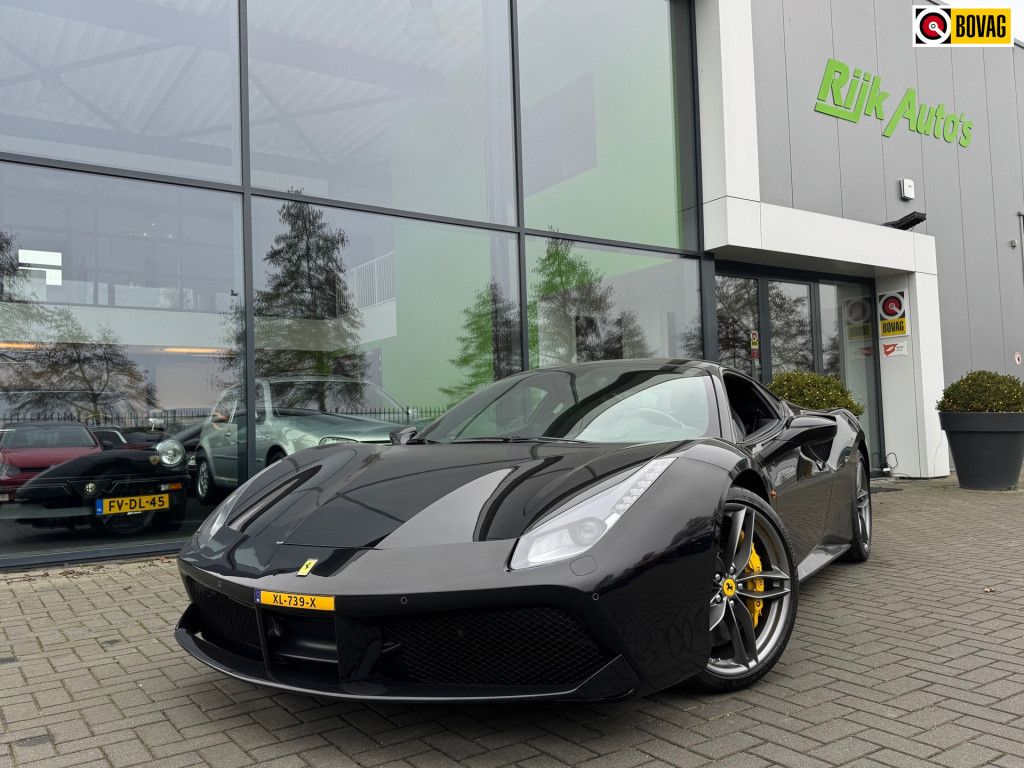 Ferrari 488 3.9 gtb hele * daytona seats * carbon driver zone * dealer onde