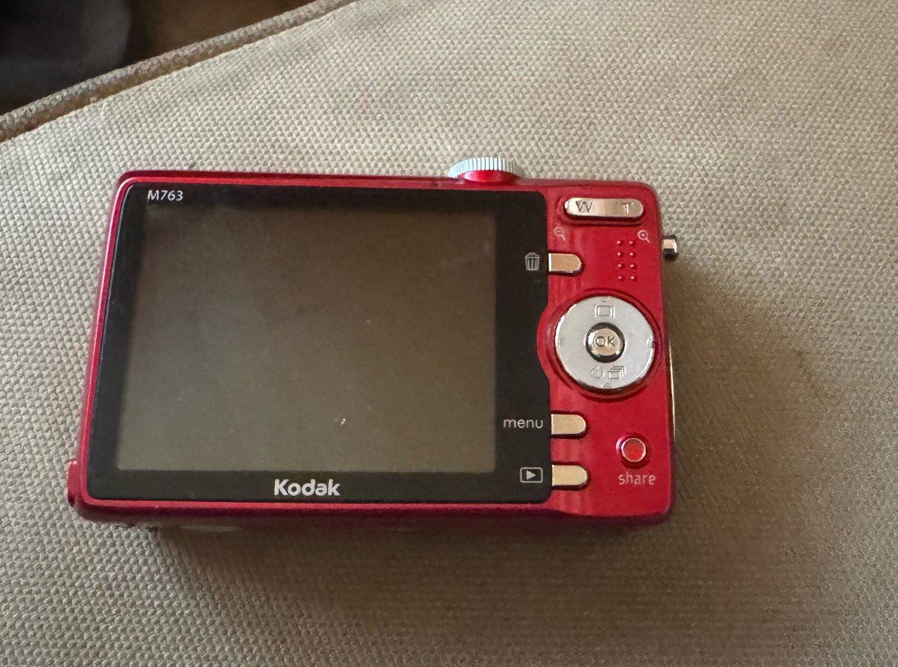 Kodak camera m763 rood igst