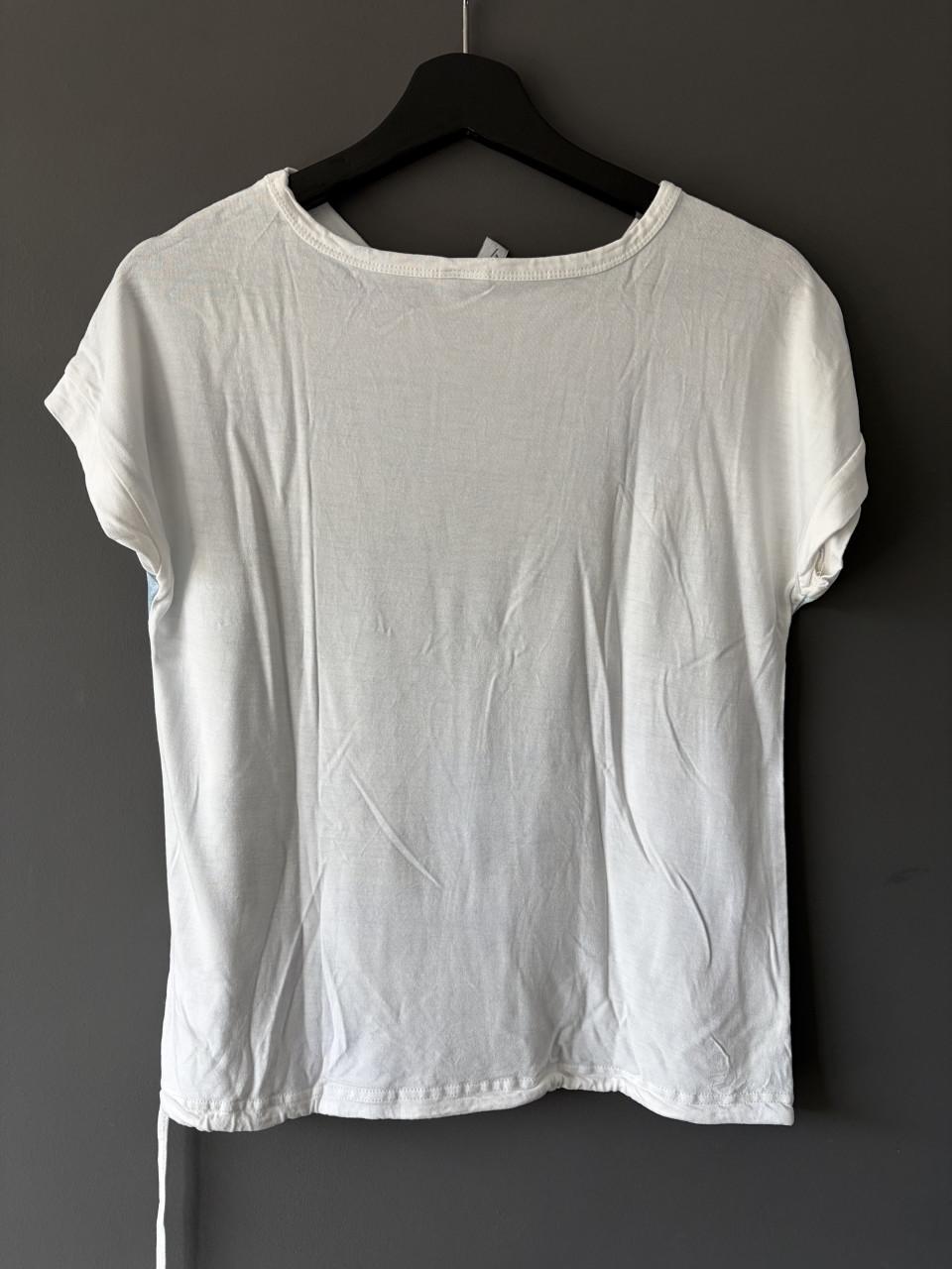 Wit damesshirt met print merk MXO