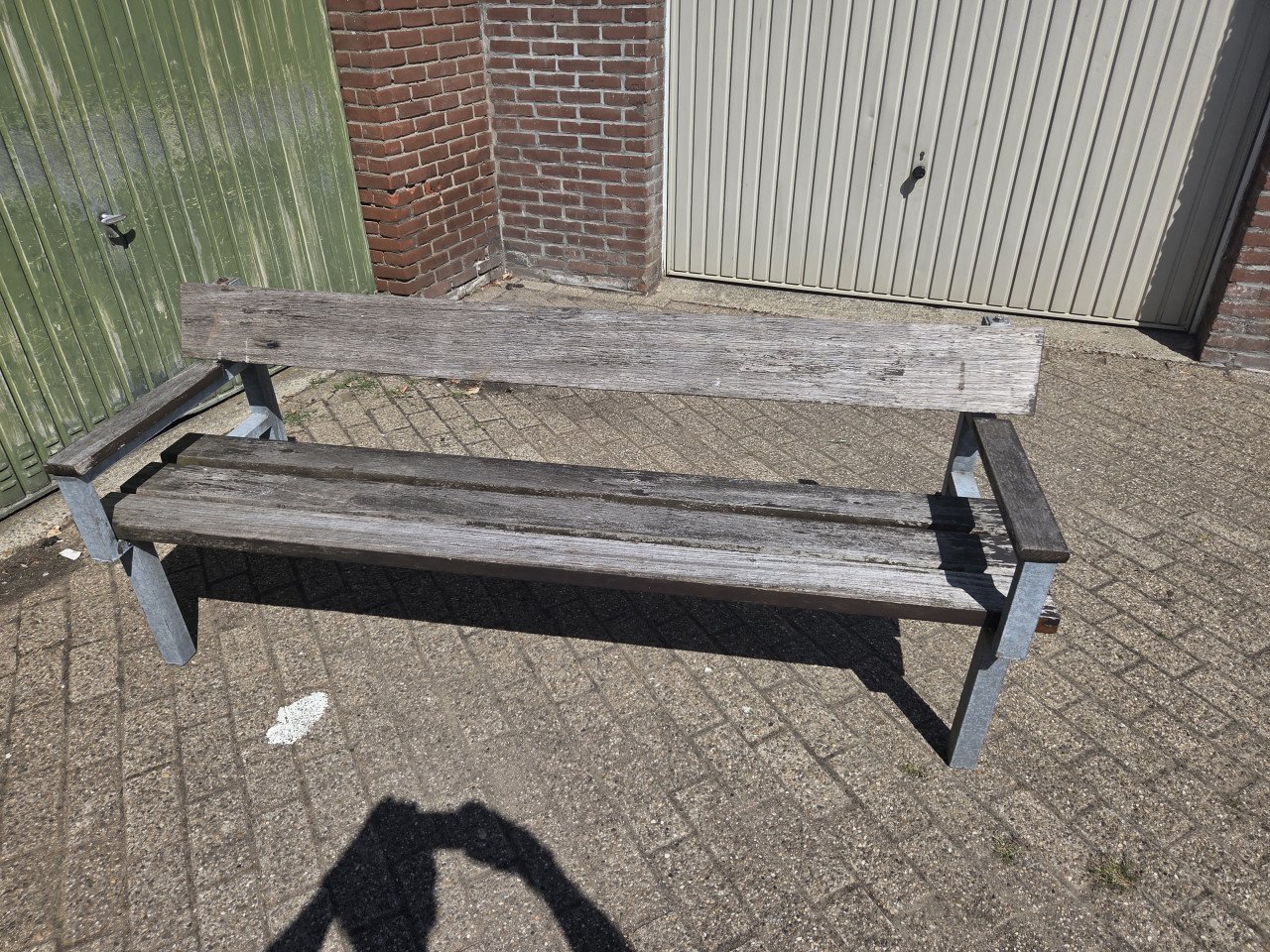 Tuin bankje te koop aangeboden