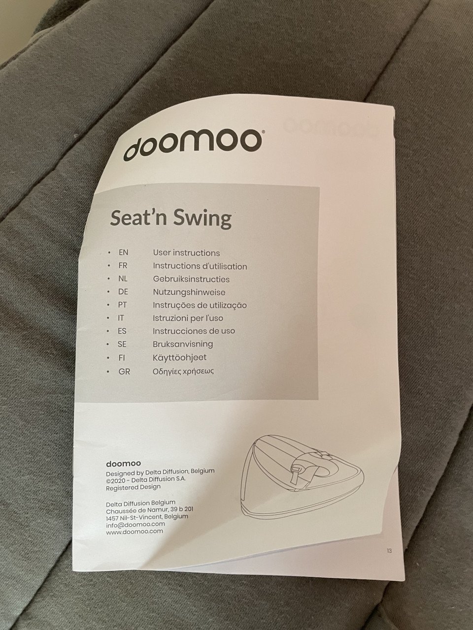 Doomoo Seat & swing