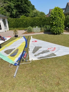 Originele Windsurfer Ten Cate met toebehoren