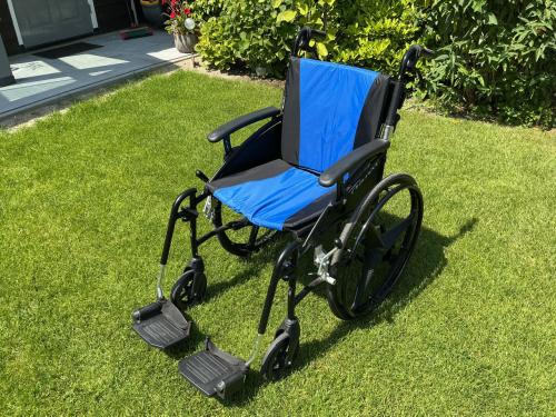 Opvouwbare rolstoel