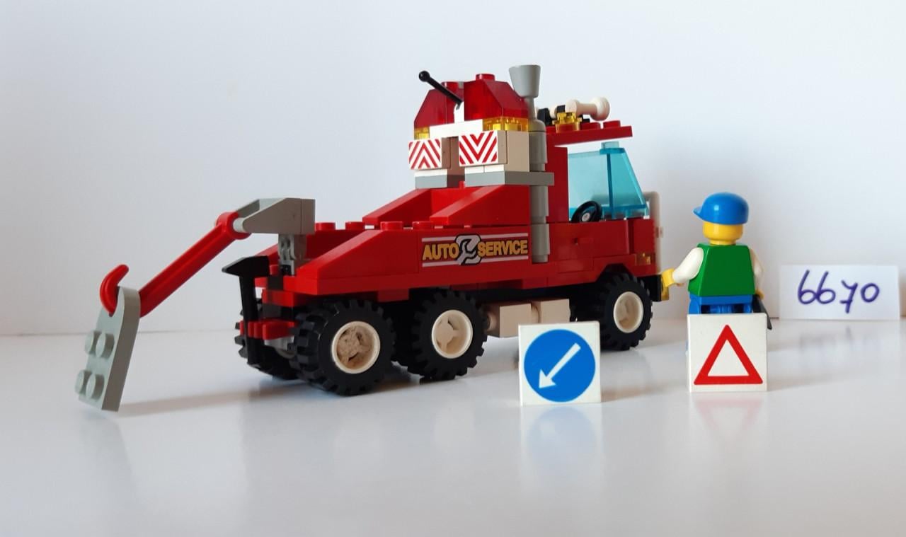 Lego 6670: autoservice / sleepwagen
