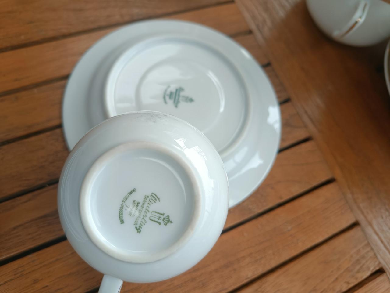 Koffie/theeservies 6 personen