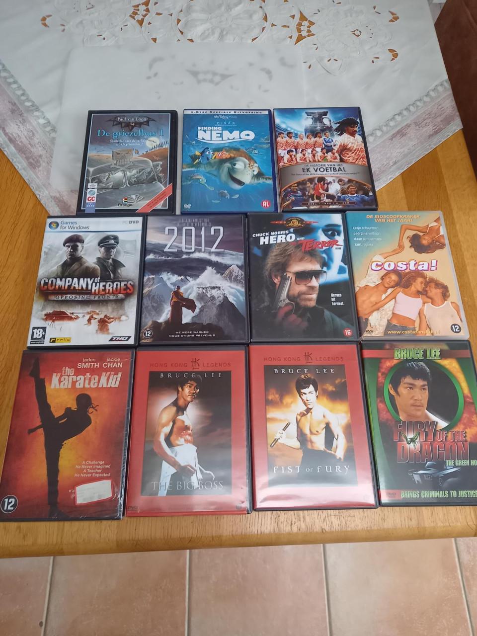 Diverse DVDs 1 euro per stuk