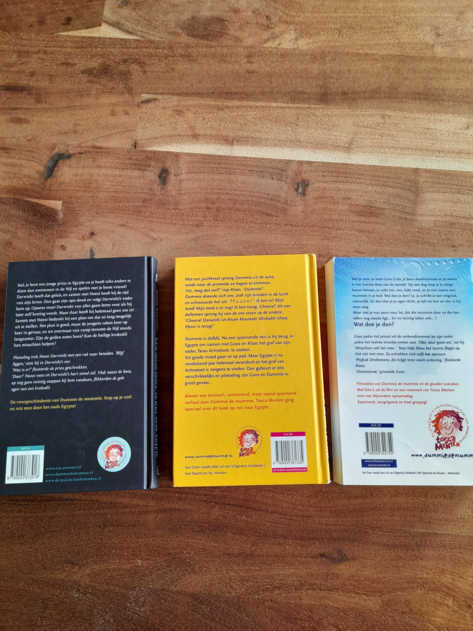 Kinderboek Dummie de mummie (3 stuks)