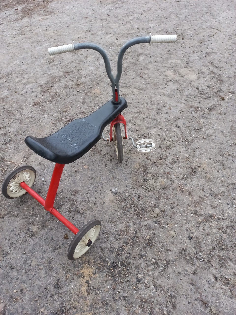 Driewieler oltimer uit 60 jaren