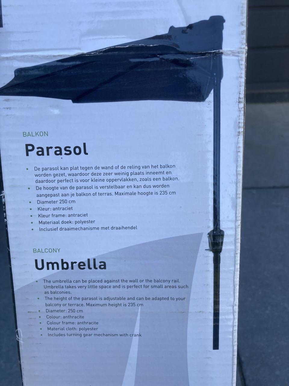 Balkon Parasol
