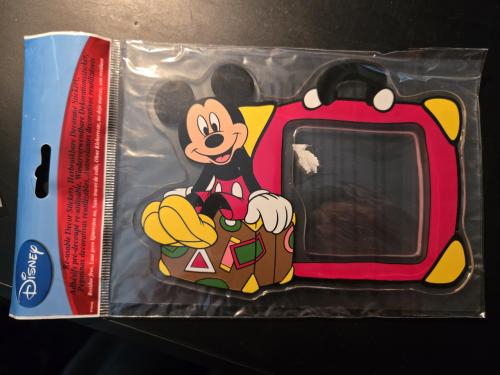 4 Disney decoratie stickers , herbruikbaar , Nieuw