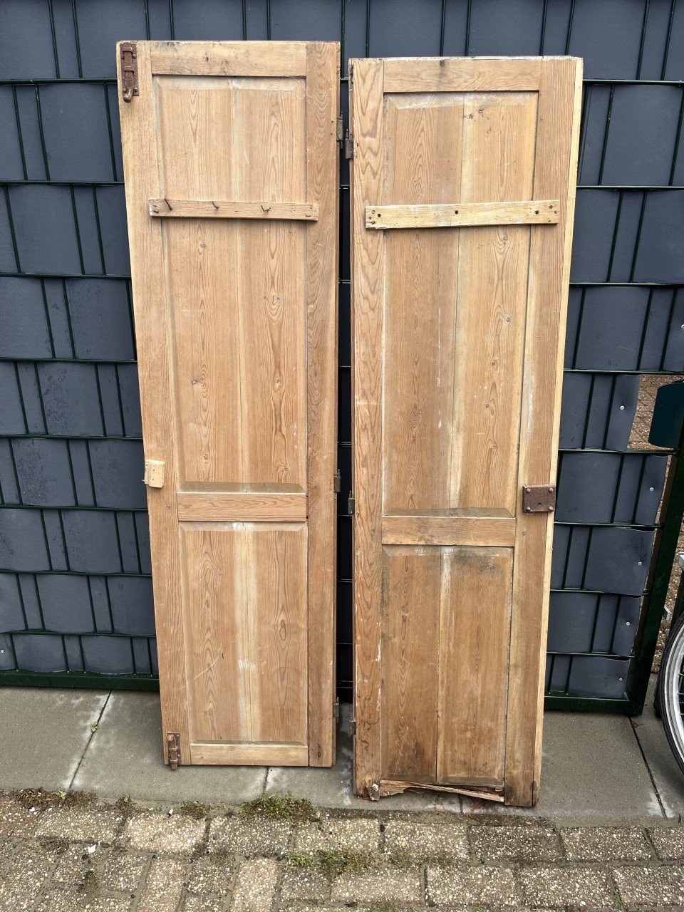 Kastdeuren, hout, antiek