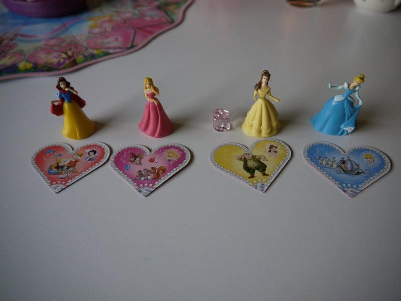 Bordspel magische spiegelspel prinsessen
