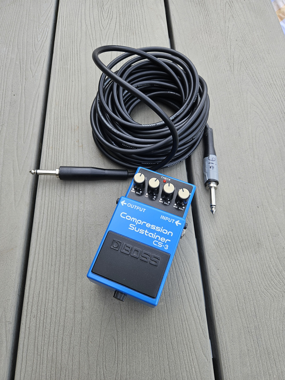 Zgan Boss CS-3 Compression Sustainer gitaarpedaal effect....