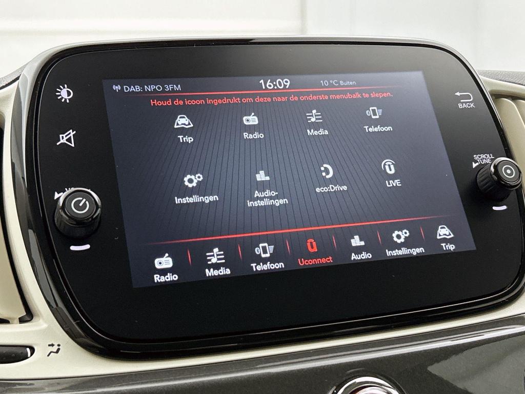 Fiat 500 1.0 hybrid lounge airco | lmv | bluetooth | pdc