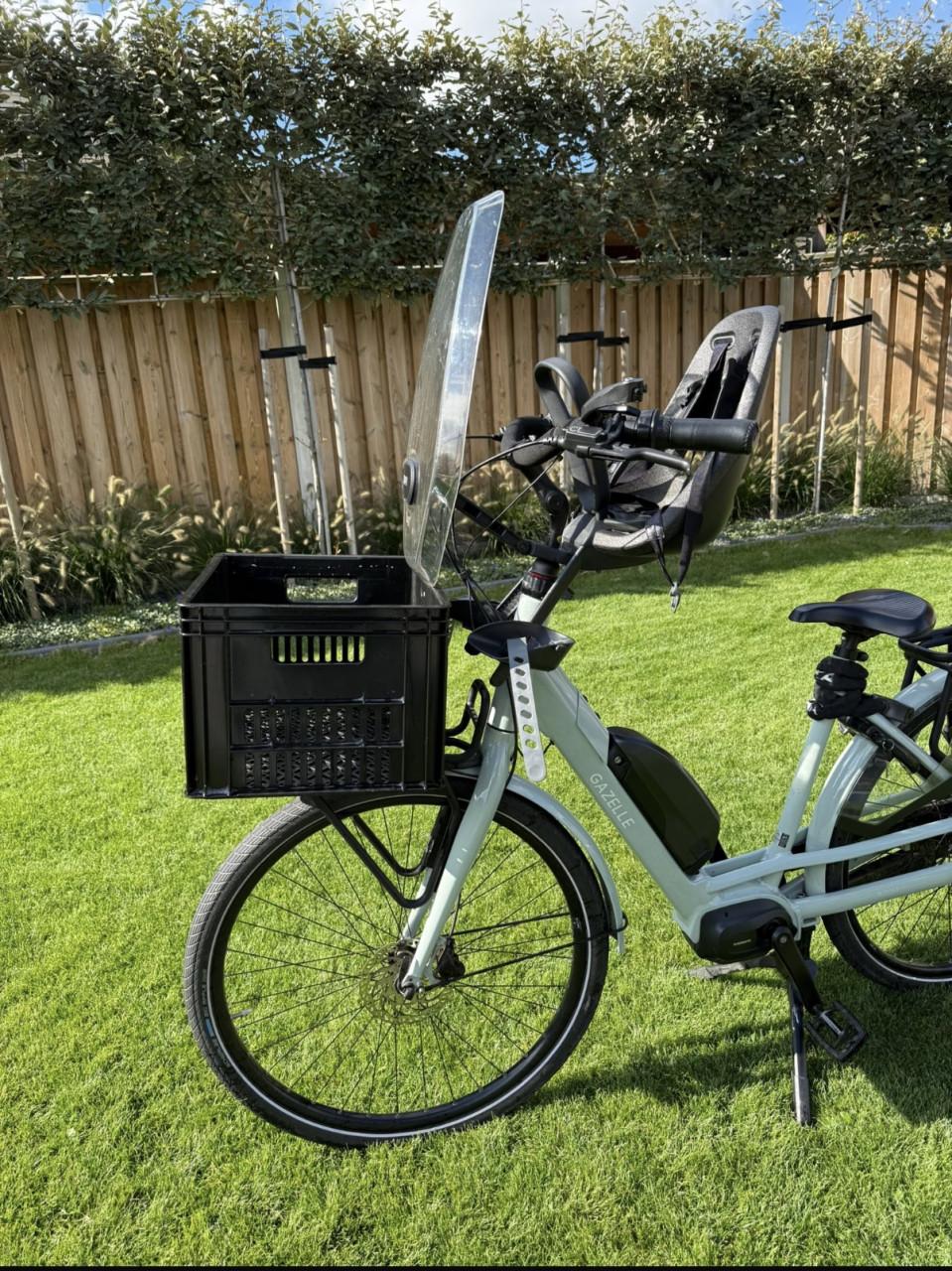 Thule Yepp fietsstoeltje en windscherm