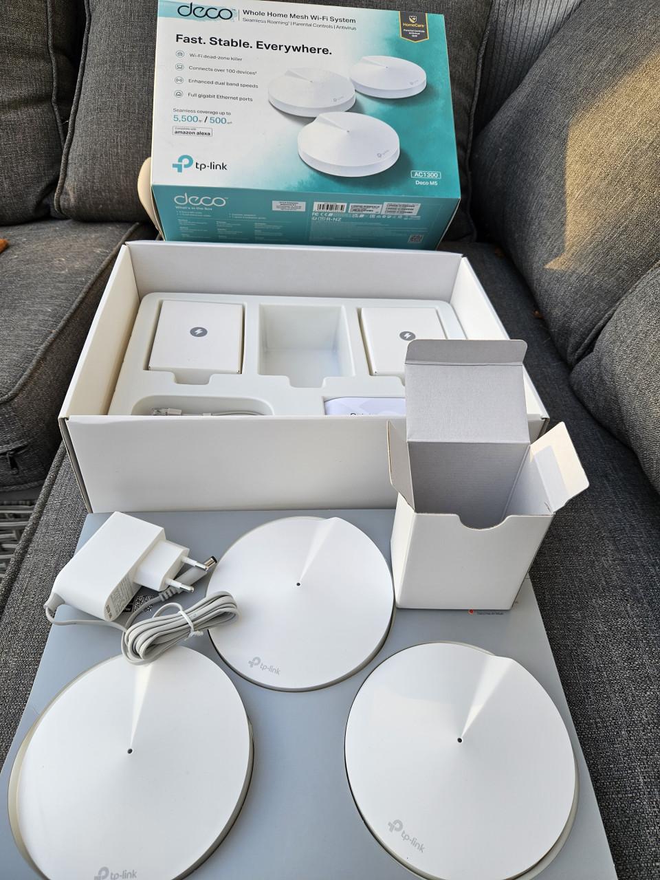Nieuw TP-Link Deco M5 AC1300 Whole Home Mesh Wi-Fi Systeem