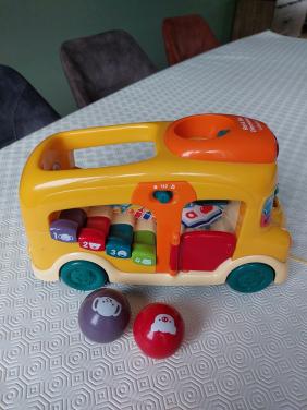 Babypeuterspeelgoed vitech dierenbus
