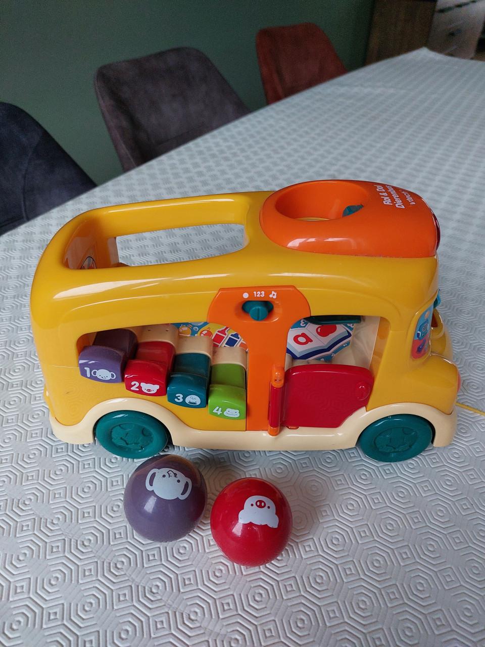 Babypeuterspeelgoed vitech dierenbus