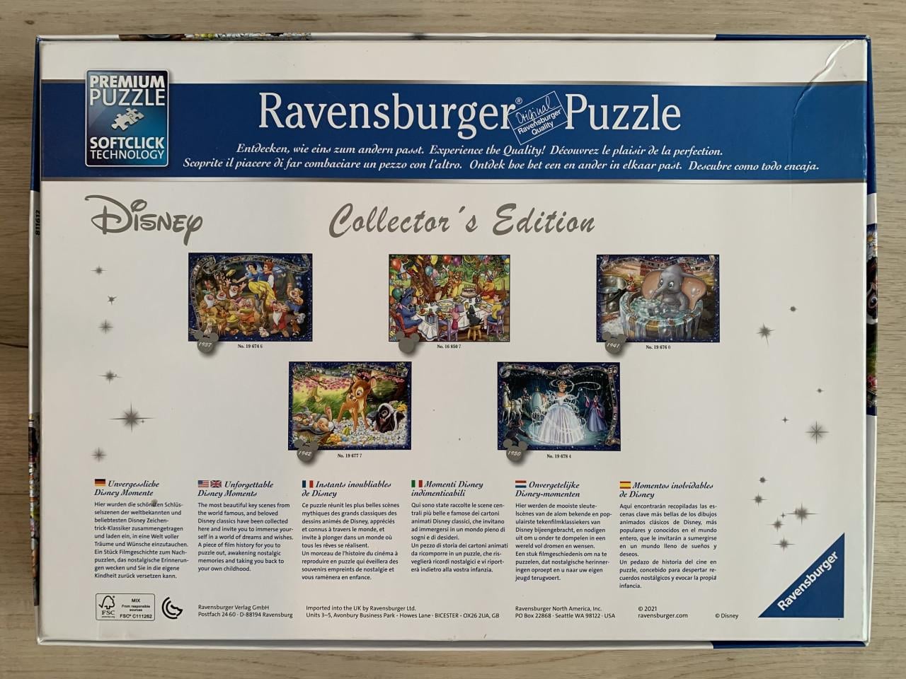 Puzzel Disney Collector’s Edition 1000 stukjes
