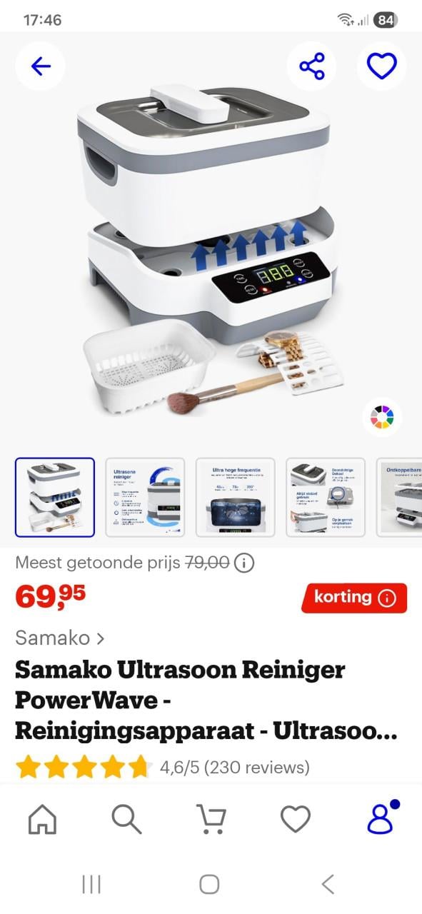 Samako Powerwave ultrasoonreiniger