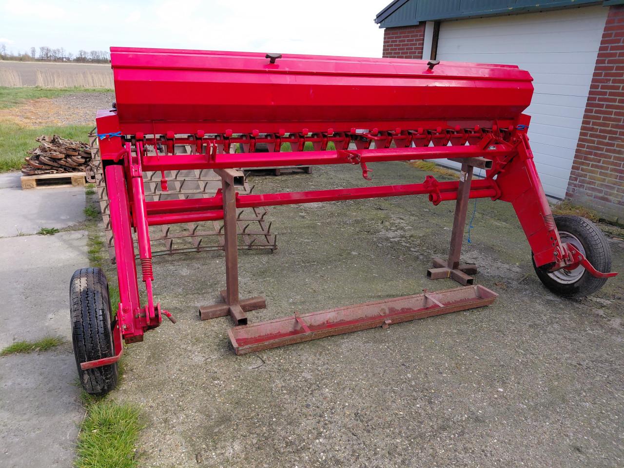 Schijvenrad zaaimachine