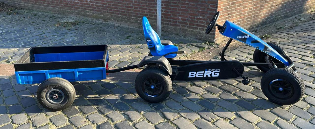 XL Bergskelter + aanhangwagen (kar)