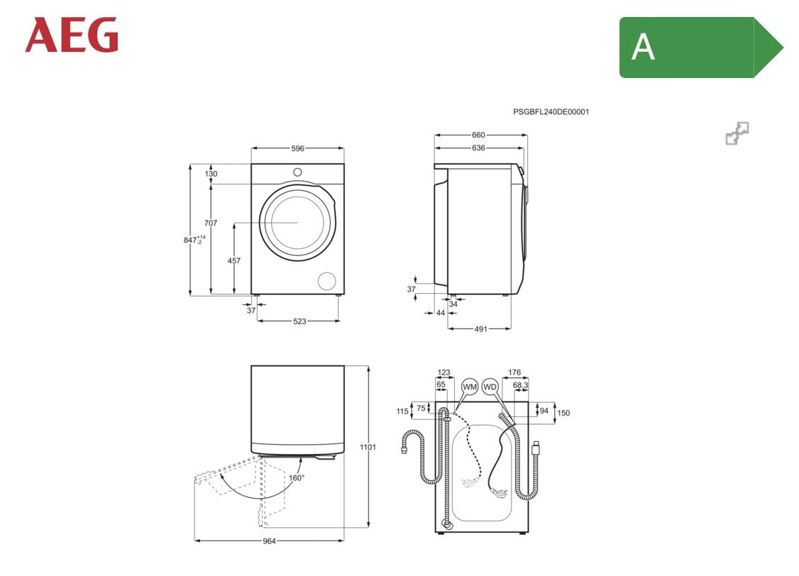 AEG LR63BERLIN wasmachine