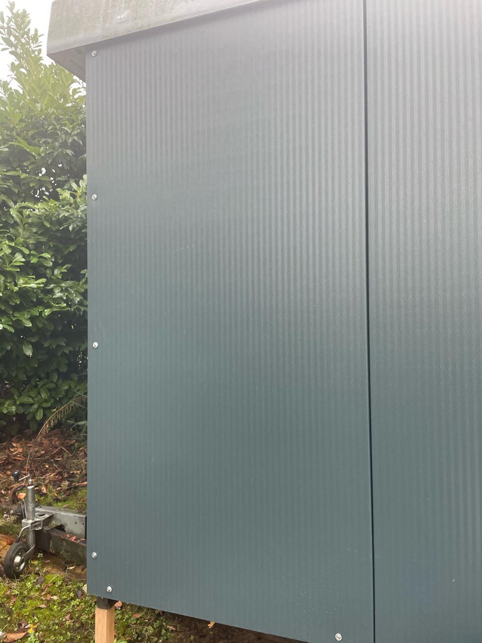 Sandwichpanelen antraciet 2 stuks