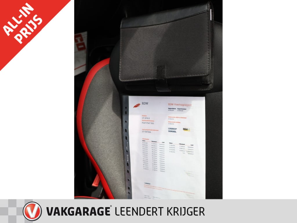 Fiat 500 0.9 twinair t 500s rijklaarprijs / 12 maanden garantie