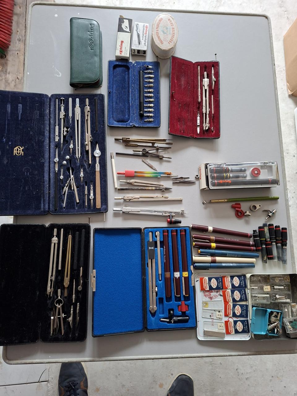 Passerdozen met accessoires