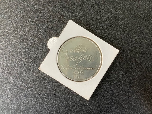 Beatrix, 50 gulden munt diverse jaartallen , zilver.