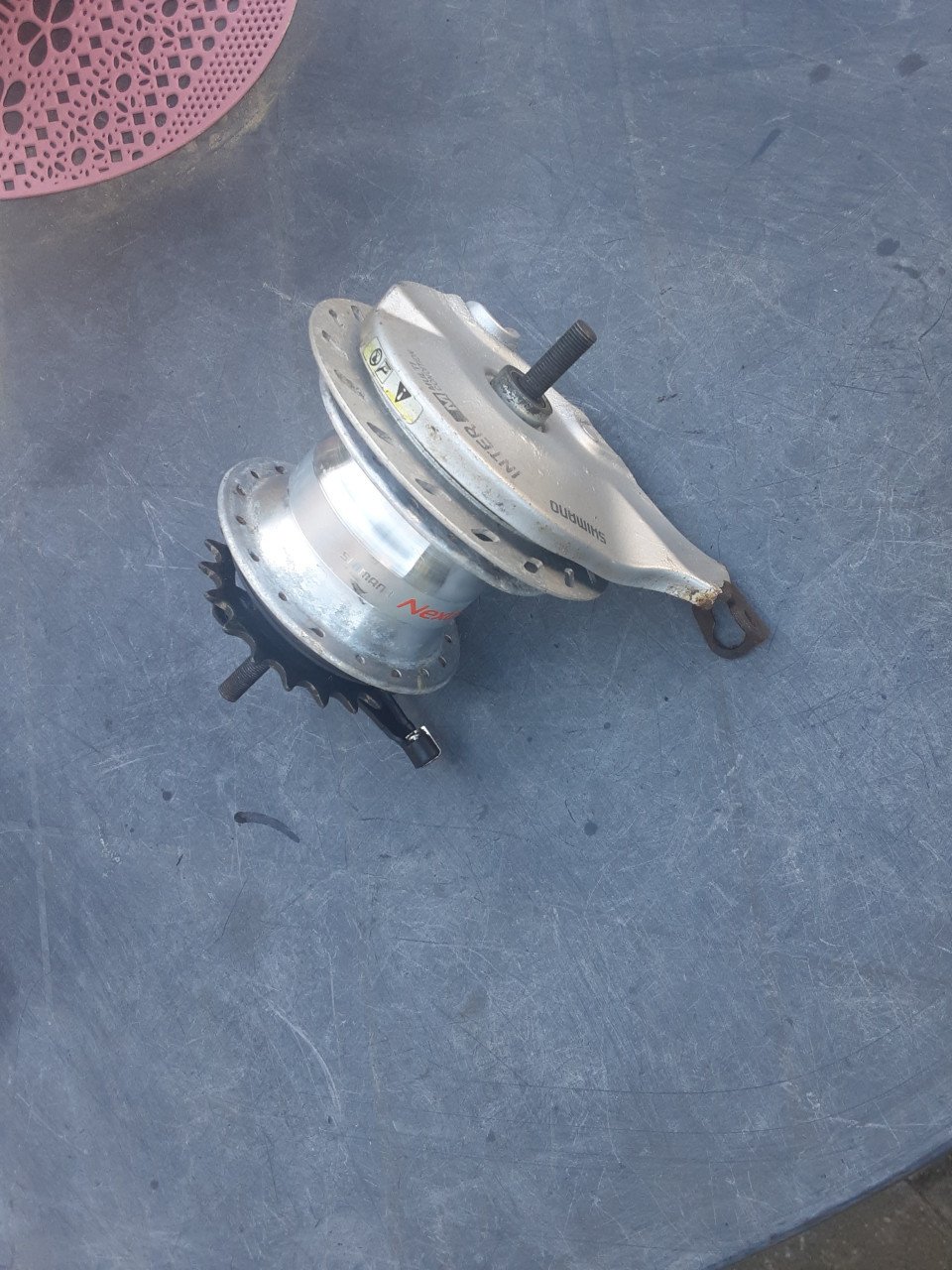 7 speed nexus ( SG-7R50)naaf, rollerbrake rem